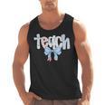 Teach Teacher Coquette Bow Pencil Back To School First Day Men Tank Top, trending gift