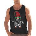 Teacher Gnome Xmas Family Matching Plaid Christmas Gnomes Men Tank Top, trending gift Teacher Gnome Xmas Family Matching Plaid Christmas Gnomes Men Tank Top, trending gift