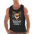 Teacher Squad Red Plaid Rudolph Reindeer Christmas Men Tank Top, trending gift