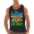 My Teacher Survived 100 Days Of Me Dab 100 Days Of School For Men Women Kids Men Tank Top, trending gift My Teacher Survived 100 Days Of Me Dab 100 Days Of School For Men Women Kids Men Tank Top, trending gift
