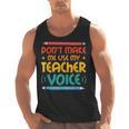 Teacher Voice Teacherlife Primary School Teacher Men Tank Top, trending gift