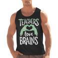 Teachers Love Brains Halloween Costume Trick Treat Zombie Men Tank Top, trending gift Teachers Love Brains Halloween Costume Trick Treat Zombie Men Tank Top, trending gift