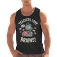 Teachers Love Brains Shirt Men Women Teacher Halloween Men Tank Top, trending gift