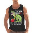 Teachersaurus Rex Dinosaur Like A Normal Teacher Saurus Men Tank Top, trending gift Teachersaurus Rex Dinosaur Like A Normal Teacher Saurus Men Tank Top, trending gift