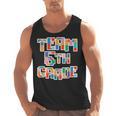 Team 5th Grade Building Blocks Bricks Theme Teacher Team For Men Women Kids Men Tank Top, trending gift