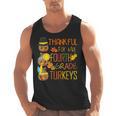 Thankful For My 4th Grade Turkey Thanksgiving Turkey Teacher Men Tank Top, 4th Grade Teacher Gifts, trending gift