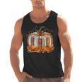 Thanksgiving Book Pumpkin Reading Teachers Fall Lovers Boys Men Tank Top, trending gift