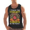 Thanksgiving I Teach Coolest Turkeys Teacher Fall Women Men Men Tank Top, trending gift
