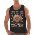 Thanksgiving Teacher Turkey Lets Eat Kids Punctuation Men Tank Top, trending gift Thanksgiving Teacher Turkey Lets Eat Kids Punctuation Men Tank Top, trending gift