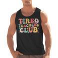 Tired Teachers Club Groovy Teachers Back To School Tee Men Tank Top, trending gift Tired Teachers Club Groovy Teachers Back To School Tee Men Tank Top, trending gift