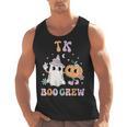 TK Boo Crew Retro Groovy Halloween Floral Ghost TK Teacher Men Women Kids Men Tank Top, Groovy Teacher Gifts, trending gift TK Boo Crew Retro Groovy Halloween Floral Ghost TK Teacher Men Women Kids Men Tank Top, Groovy Teacher Gifts, trending gift