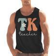TK Teacher Retro Groovy Vintage Happy First Day Of School Men Tank Top, Groovy Teacher Gifts, trending gift