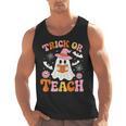 Trick Or Teach Cute Floral Ghost Teacher Halloween Costume Men Tank Top, trending gift Trick Or Teach Cute Floral Ghost Teacher Halloween Costume Men Tank Top, trending gift