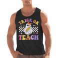 Trick Or Teach Groovy Halloween Teachers Men Tank Top, trending gift Trick Or Teach Groovy Halloween Teachers Men Tank Top, trending gift