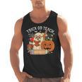 Trick Or Teach Retro Halloween Teacher Women Men Costume Men Tank Top, trending gift