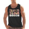 Trick Or Teach With Symbols Special Education Teacher Spooky Men Tank Top, trending gift