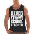Never Underestimate A Private School Teacher Back To School Men Tank Top, trending gift Never Underestimate A Private School Teacher Back To School Men Tank Top, trending gift