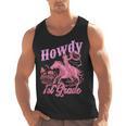 Vintage Howdy First Grade Cowgirl Teacher Western School Men Tank Top, First Grade Teacher Gifts, trending gift