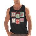 Vintage Preppy Very Merry Teacher Santa Stamps Christmas Men Tank Top, trending gift Vintage Preppy Very Merry Teacher Santa Stamps Christmas Men Tank Top, trending gift