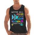 We'Re All Different But We Swim Together Elementary Teacher Men Tank Top, trending gift We'Re All Different But We Swim Together Elementary Teacher Men Tank Top, trending gift
