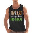 Wild About 3rd Grade Teacher Student Third Grade Zoo Safari Men Women Girls Kids Men Tank Top, trending gift