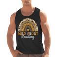 Wild About Reading Teacher Back To School Leopard Rainbow Men Tank Top, trending gift Wild About Reading Teacher Back To School Leopard Rainbow Men Tank Top, trending gift