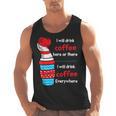 I Will Drink Coffee Here Or There Teacher Teaching Men Tank Top, trending gift I Will Drink Coffee Here Or There Teacher Teaching Men Tank Top, trending gift