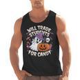 Will Trade Students For Candy Halloween Teacher Men Tank Top, trending gift Will Trade Students For Candy Halloween Teacher Men Tank Top, trending gift
