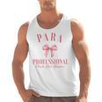 Coquette Bow Paraprofessional School Para Squad Teacher Aide Men Tank Top, trending gift