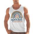 Cute Special Education Leopard Print SPED Teacher Idea Men Tank Top, trending gift