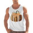 Fall Book Pumpkin Halloween Teacher Librarian Thanksgiving Men Tank Top, trending gift