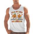 Fall In Love With Learning Teacher Student Autumn Pumpkin Men Tank Top, trending gift