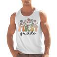 First Grade Teacher Wildflower Back To School Floral Outfits Men Tank Top, First Grade Teacher Gifts, trending gift