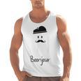 French Teacher Halloween Bonjour Ghost Men Tank Top, trending gift