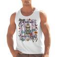 Halloween Skeleton Teacher I'Ll Just Wait Until It's Quiet Men Tank Top, trending gift