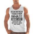 Halloween Statistics Teacher Prisoner Costume Men Tank Top, trending gift Halloween Statistics Teacher Prisoner Costume Men Tank Top, trending gift