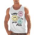 Happy To See Your Face Smile Face Teacher Back To School Men Tank Top, trending gift