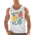 Happy To See Your Face Teacher Apple Men Tank Top, trending gift