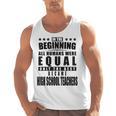 High School Teacher Personalized Men Tank Top, trending gift