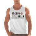 Inclusion Isn't Scary Boo Ghost Halloween Sped Teacher Men Tank Top, trending gift Inclusion Isn't Scary Boo Ghost Halloween Sped Teacher Men Tank Top, trending gift