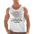 It's Fine I'm Fine Christmas Lights Teacher Xmas Men Tank Top, trending gift It's Fine I'm Fine Christmas Lights Teacher Xmas Men Tank Top, trending gift