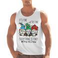 It's Fine We'Re Fine Gnome Pre-K Teacher Christmas Light For Men Women Men Tank Top, trending gift