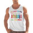 Its Okay To Feel All The Feels Mood Color Crayons Teacher Men Tank Top, trending gift Its Okay To Feel All The Feels Mood Color Crayons Teacher Men Tank Top, trending gift