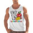 K Is For Kindergarten Teacher Pencil Apple Back To School Men Tank Top, trending gift K Is For Kindergarten Teacher Pencil Apple Back To School Men Tank Top, trending gift