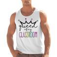 Queen Of My Classroom Colorful Teacher For Men Women Men Tank Top, trending gift