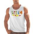 Steam Teacher Science Tech Engineering Arts Maker Men Tank Top, Science Teacher Gifts, trending gift