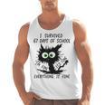 I Survived 67 Days Of School Teachers Students Humor Men Tank Top, trending gift I Survived 67 Days Of School Teachers Students Humor Men Tank Top, trending gift