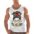 Teacher Life Messy Bun Glasses Leopard Sunflower Men Tank Top, trending gift Teacher Life Messy Bun Glasses Leopard Sunflower Men Tank Top, trending gift
