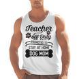 Teacher Off Duty Promoted To Stay At Home Dog Mom Tshirt Men Women Men Tank Top, trending gift