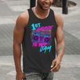 1st Grade Is My Jam Vintage 80s 80's Teacher Student Retro Men Tank Top, funny gift